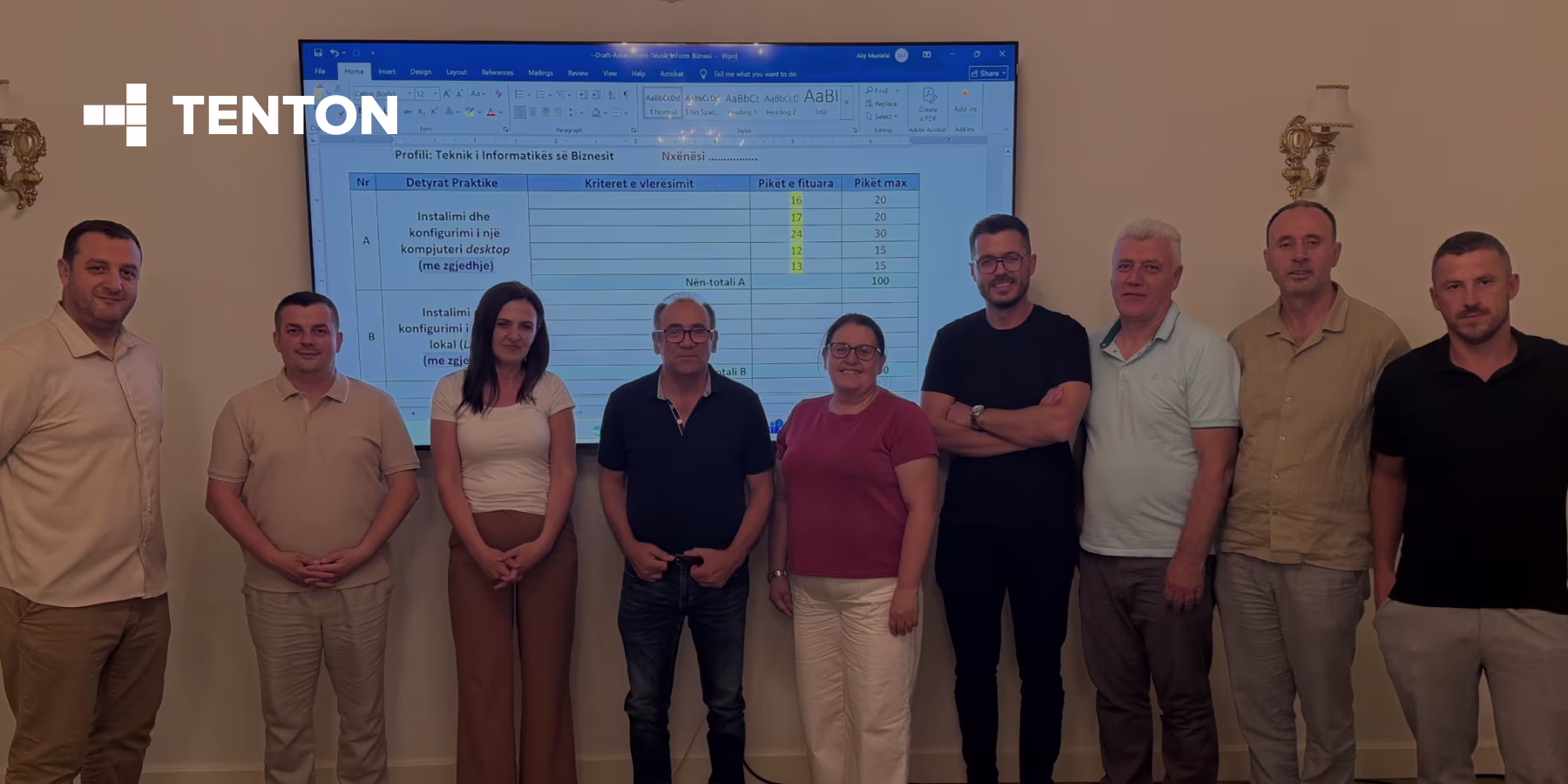 TENTON Contributes to ICT Occupational Profiles Workshop in Kosovo